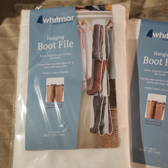 WHIT Hanging Boot File - White - Picture 2 of 2